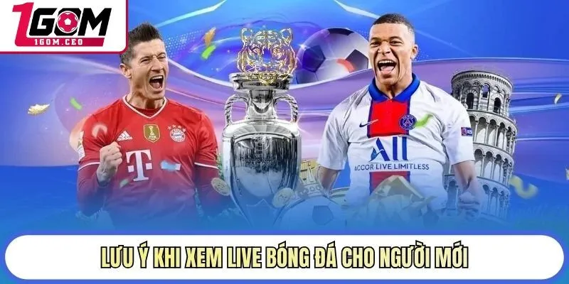 Lưu ý khi xem live bóng đá cho người mới